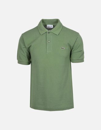 Lacoste Mens Lacoste L.12.12 Pique Cotton Polo Shirt LIGHT GREEN - Size: 44