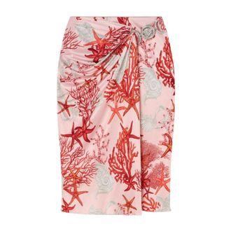 Versace Dames, Rokken, Veelkleurig, Maat: XS Viscose