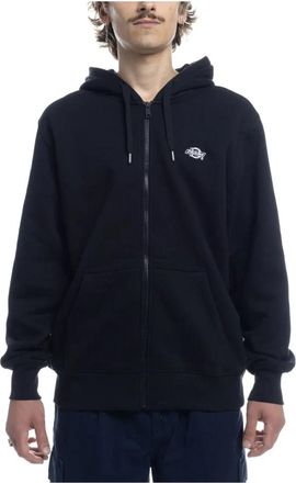 Dickies Summerdale Full-Zip Hoodie Zwart - Heren - Vesten met rits - Zwart - S - Katoen - Hoodies & sweatvesten
