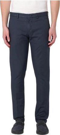 Pantaloni Torino Chinos, male, Blue, W30, Slim Fit Blue Chinos Trousers