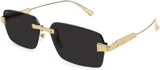 Cartier Ct0652S Zonnebril - Heren - Accessoires - Geel - Maat: 63 MM