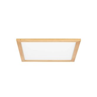 Lucande L&aacute;mpara De Techo Led joren En Marr&oacute;n Madera - Lucande