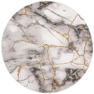Safavieh Alfombra gris/oro 160 x 160 cm