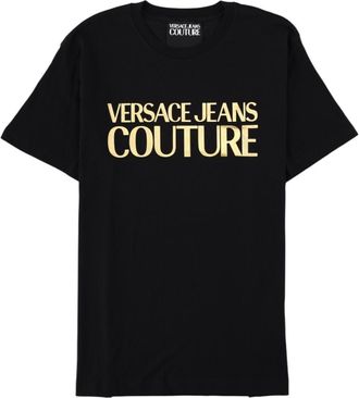Versace Jeans Couture Black Crew Neck T-Shirt