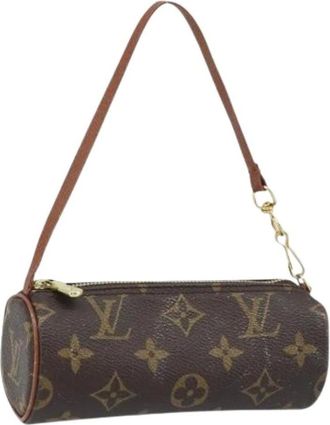 Louis Vuitton Pre-owned Mini Bags, female, Brown, Size: ONE SIZE Pre-owned Canvas Mini Bag