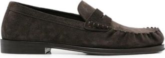 Henderson Baracco Penny Loafer - Dames - Loafers - Bruin - 37 EU - Leer - Schoenen