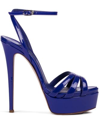 Le Silla 140mm Lola sandals - Blue