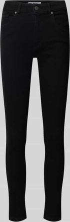 Review Slim Fit Jeans im 5-Pocket-Design in Black, Gr&ouml;&szlig;e 24