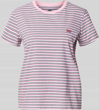 Levi's Regular Fit T-Shirt aus reiner Baumwolle in Rosa, Gr&ouml;&szlig;e XS