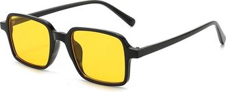 Generic Outdoor Mens Commuter Sunglasses Vacation Sports Driving Sun Glasses(Yellow)