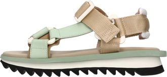 3Juin Malia Sandalen - Dames - Sandalen - Veelkleurig - 40 EU - Leer - Schoenen