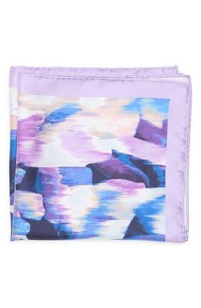 Robert Graham Abstract Pocket Square in Lavender/Blue at Nordstrom Rack