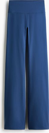 H&M Ausgestellte Yogaleggings mit SoftMove - Blue