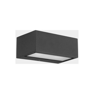 Leds - C4 Aplique Ip66 Nemesis Aluminium 90220Mm E27 15W Gris Urbano