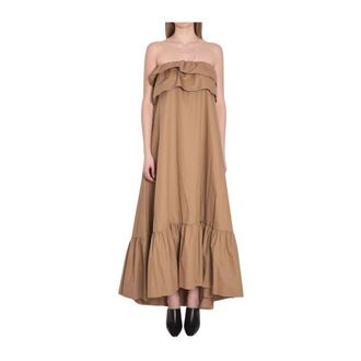 Saint Laurent Mujer, Vestidos, Marr&oacute;n, Talla: S