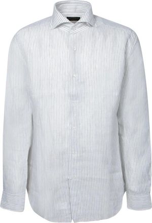 Dell'Oglio Hombre, Camisas, Gris, Talla: S
