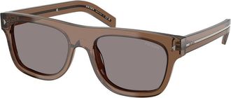 Prada PR B12S 28I03D Mens Sunglasses Brown Size 55