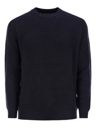 Rakk&igrave; Rebel ribbed crew-neck sweater - Blue