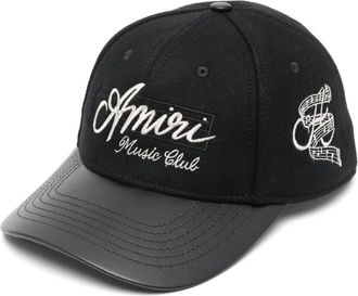 Amiri Cappello da baseball con ricamo - Nero