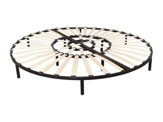 Vente-Unique Vente-unique - Rete A Doghe Rotonda 220 X 220 Cm