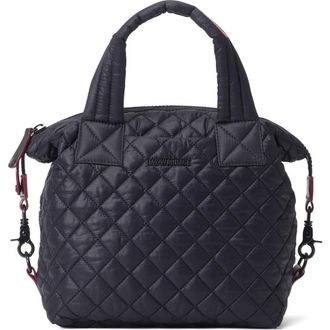 MZ Wallace Small Sutton Deluxe Quilted Crossbody Bag in Black at Nordstrom