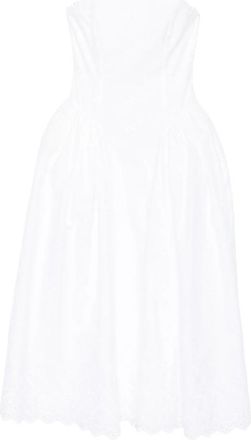 Simone Rocha Embroidered Midi Dress