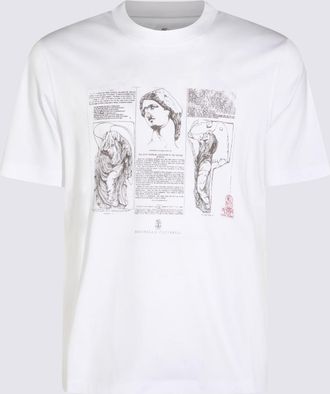 Brunello Cucinelli T-Shirts And Polos Light And Natural-Uomo