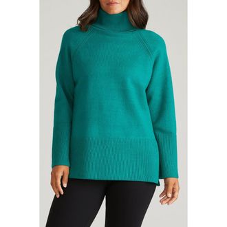Universal Standard Yolanda Turtleneck Sweater in Green Tourmaline at Nordstrom
