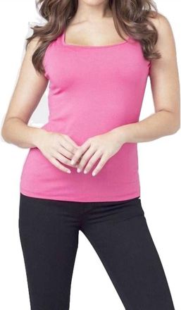 Angel Bra-Friendly Tank In Fuchsia