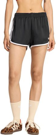 adidas Originals 3-Stripes Sprinter Shorts in Black/White at Nordstrom, Size X-Large