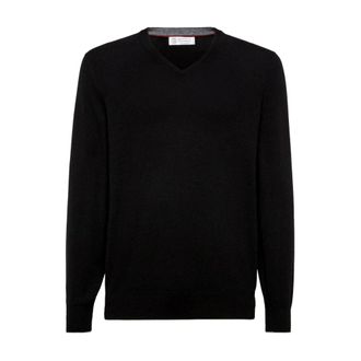 Brunello Cucinelli Hombre, Jerseys, Negro, Talla: XL