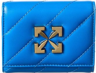 Off-white Jackhammer Leather Continental Wallet