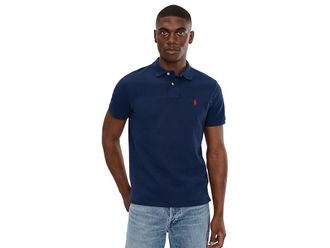 Polo Ralph Lauren The Iconic Mesh Polo Shirt Mens Clothing Newport Navy : 2XL, Cotton