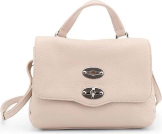 Zanellato Postina Daily Baby - Dames - Handtassen - Roze - ONE Size - Leer - Tassen