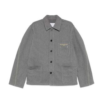 Givenchy Hombre, Chaquetas, Gris, Talla: L