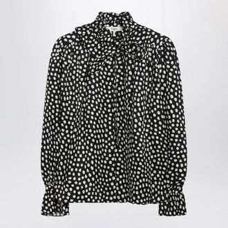 Chlo&eacute; Polka-Dot Blouse