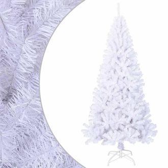vidaXL &Aacute;rbol De Navidad Artificial Con Ramas Gruesas Pvc Blanco 210 Cm Vidaxl