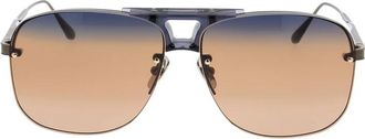 Linda Farrow Skye Zonnebril - unisex - Zonnebrillen - Veelkleurig - ONE Size - Accessoires