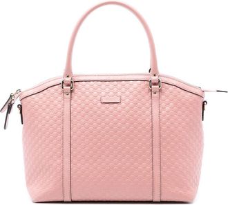 Gucci Pre-owned Gucci Large Microguccissima Dome Satchel Ladies 449657 505752