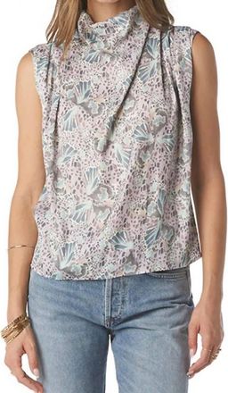 Tart Collections Tierney Top In Pebble Butterfly