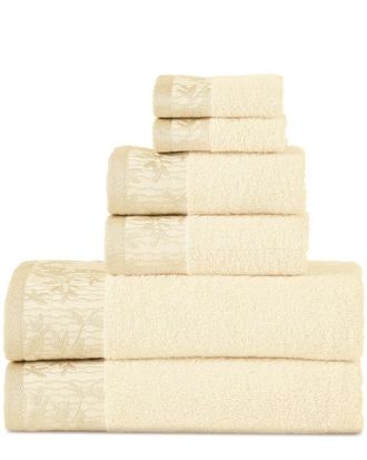 Superior Bromeliad Collection 6Pc Cotton Towel Set