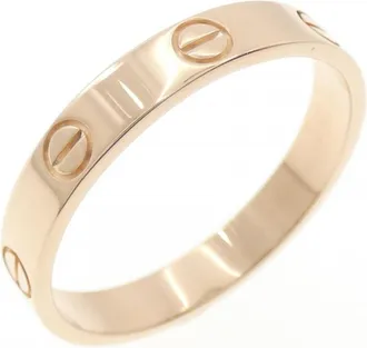 Cartier Pink Gold (18K) Band Ring (Pre-Owned)