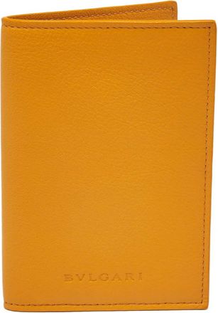 Bulgari Custodia passaporto in pelle - Giallo