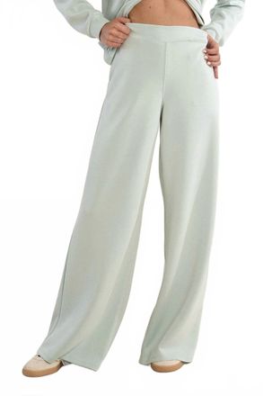 Gabrielle Womens Lightweight Soft Pants In Sage