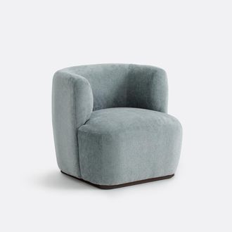 La Redoute Interieurs Fluwelen fauteuil, Nidou