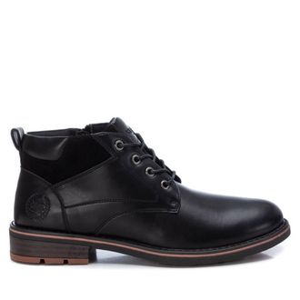 Xti Mens Casual Ankle Boots 142081, Black