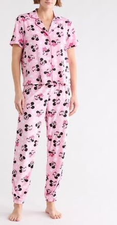 Disney Mickey & Minnie Mouse Key Pants in Pink Print at Nordstrom Rack, Size X-Large