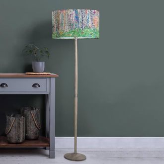 Voyage Maison Solensis Floor Lamp With Whimsical Tale Eva Lampshade in Grey