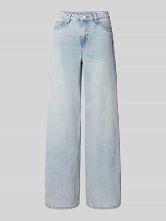 Vero Moda Wide Leg Jeans im 5-Pocket-Design Modell ANNET in Jeansblau, Größe 25/30