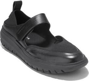 Cole Haan Raelyn ZER&Oslash;GRAND Mary Jane Sneaker in Black Leather at Nordstrom Rack, Size 6.5